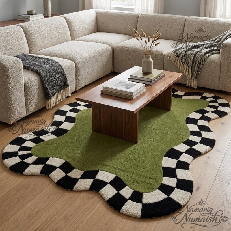 Side Rug Funky Funky Rug - Etsy