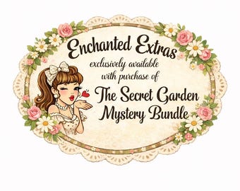 Enchanted Extras Add-On Secret Garden Mystery Bundle Upgrade | Cottagecore Gifts | Magical Surprise Add-On | Handmade and Curated Items