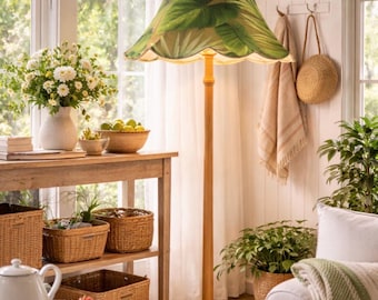 Palmenblatt-Lampenschirm