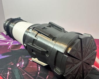 Rey Inspired Lightsaber Playmat Holder | 3D Printed TCG Tube Case