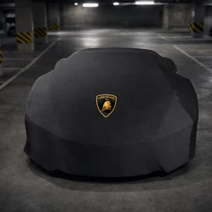 Funda para coche LAMBORGHINI SC63, hecha a medida para ajustarse a las dimensiones exactas de su vehículo después de realizar su pedido. Accesorio LAMBORGHINI, A++
