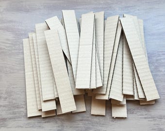 Nachfüllpackungen aus Karton für Rubbelkarten / Umweltfreundlich und modular | Handgefertigt | Nachfüllpackungen erhältlich | FSC-zertifiziertes Holz | Vertikal und horizontal