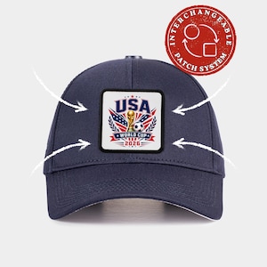 USA VM 2026 Basebollkeps, Utbytbar Fotbollsfankeps