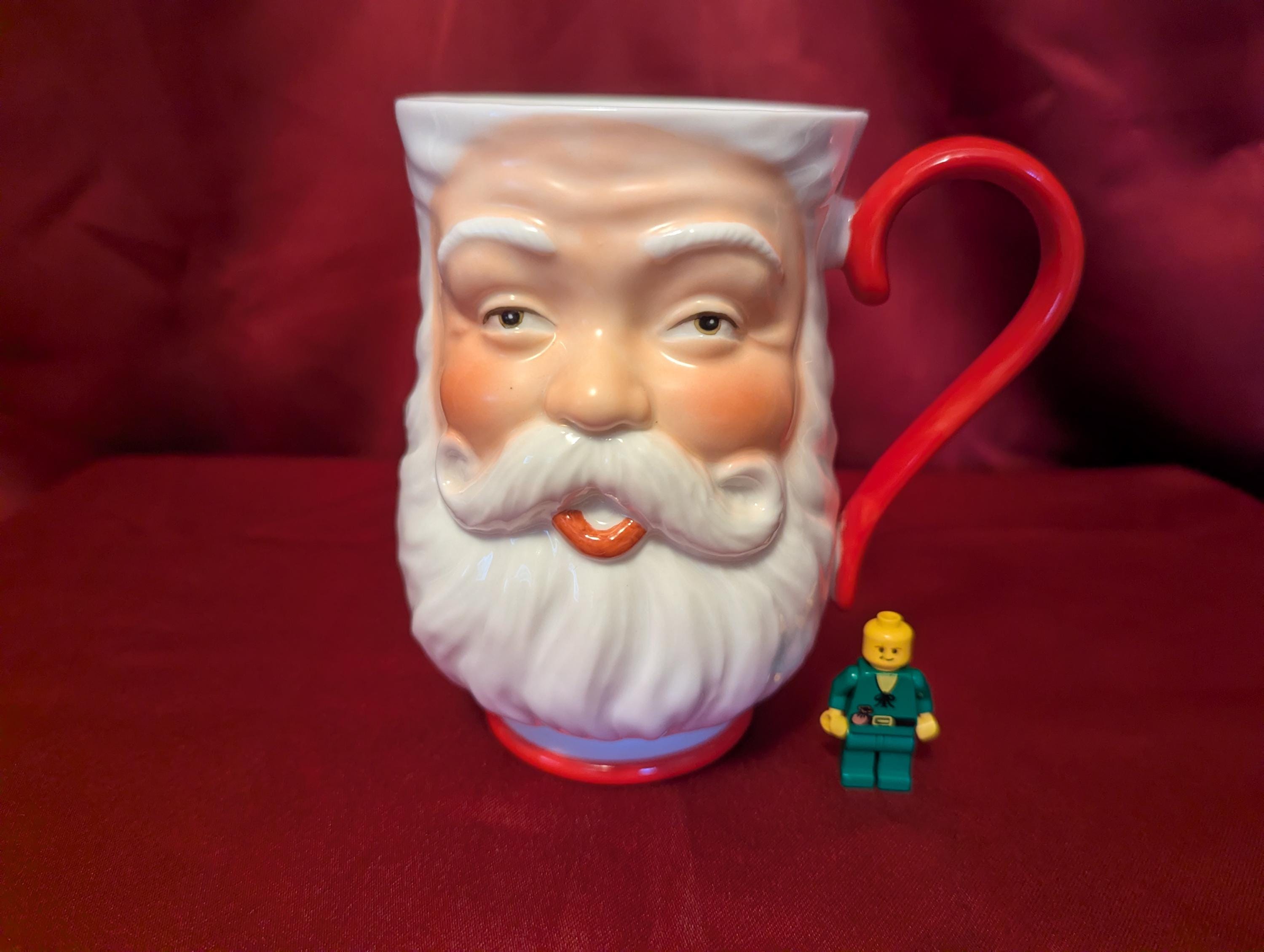 Rare Vintage Santa Mug - Etsy
