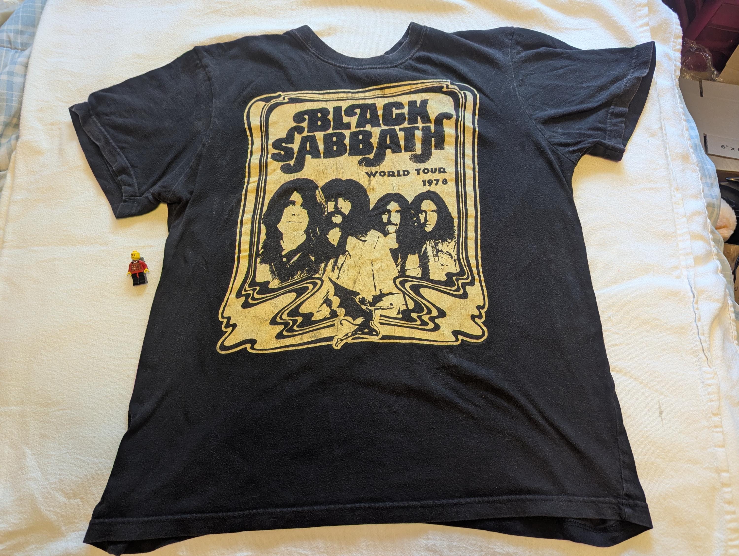Black Sabbath 1978 Tour Shirt - Etsy