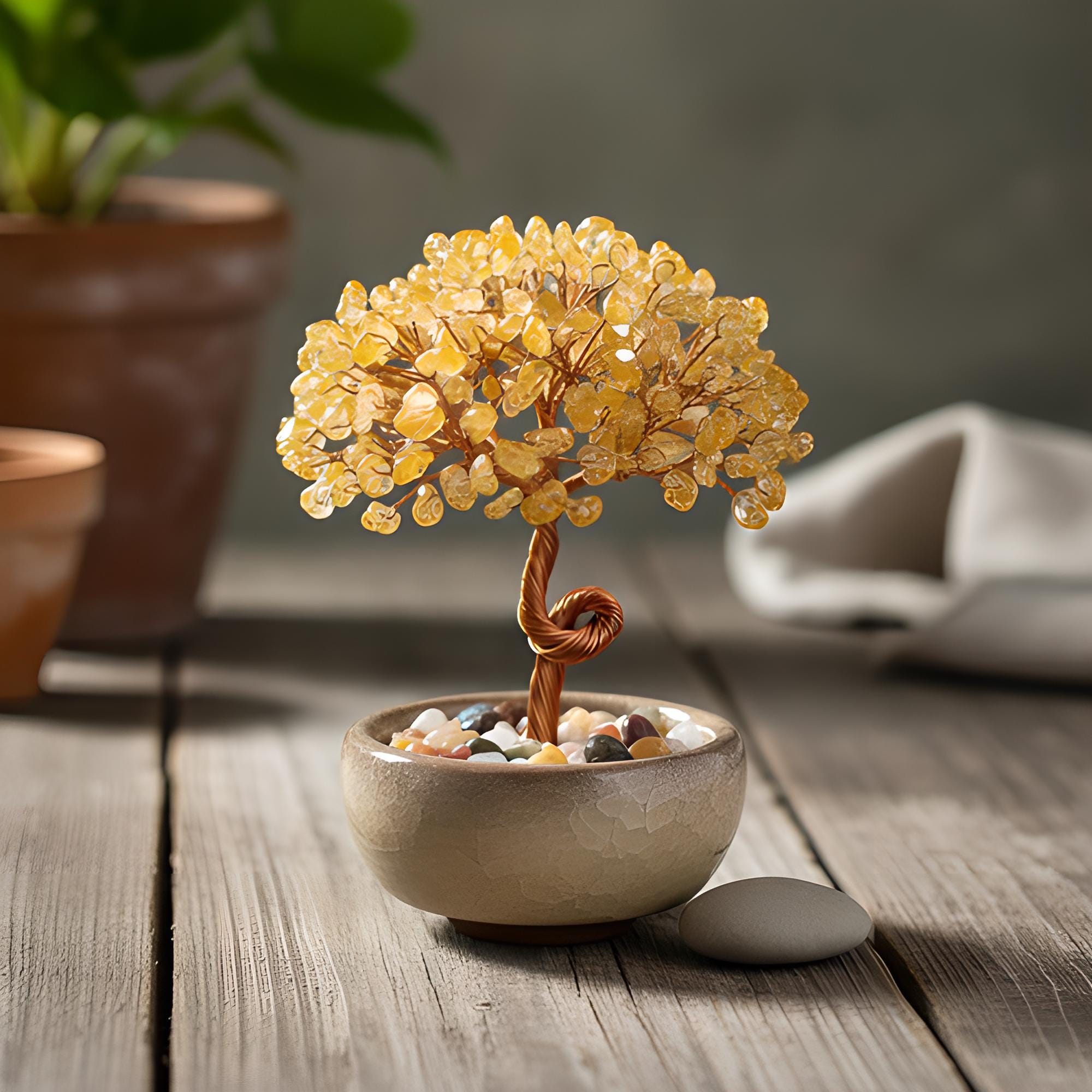 Money Tree Feng Shui Citrine - Etsy