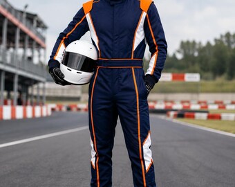Traje de karting personalizado / Mono de competición a medida / Equipación de karting para adultos / Ropa de competición personalizada