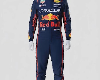 Benutzerdefinierter blauer Rennanzug Sublimation bedruckter Rennsport-Kart-Anzug nach Maß