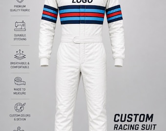 Traje de carreras a medida / Traje de kart / Equipación de automovilismo a medida / Traje personalizado para hombre