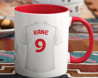Taza personalizada, Taza de fútbol de Inglaterra, Regalos para aficionados al fútbol, Regalo del Día del Padre, Taza del Día del Padre, Mundial 2026, Aficionados de Inglaterra