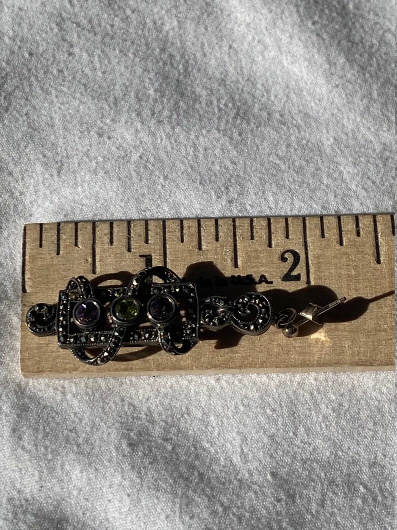 Vintage 925 Dangly Post earrings