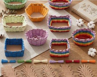 Kit de tissage de paniers pour débutants