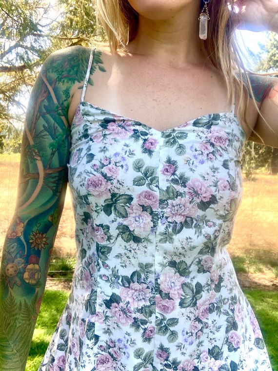 1990’s FLORAL Romper - image 2