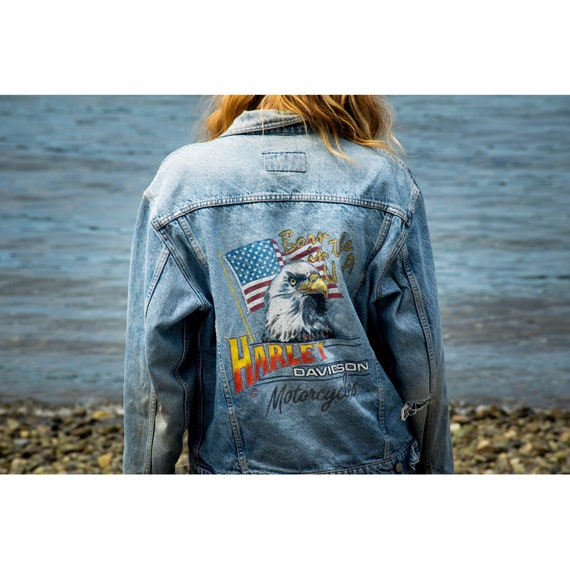 harley davidson jean jackets