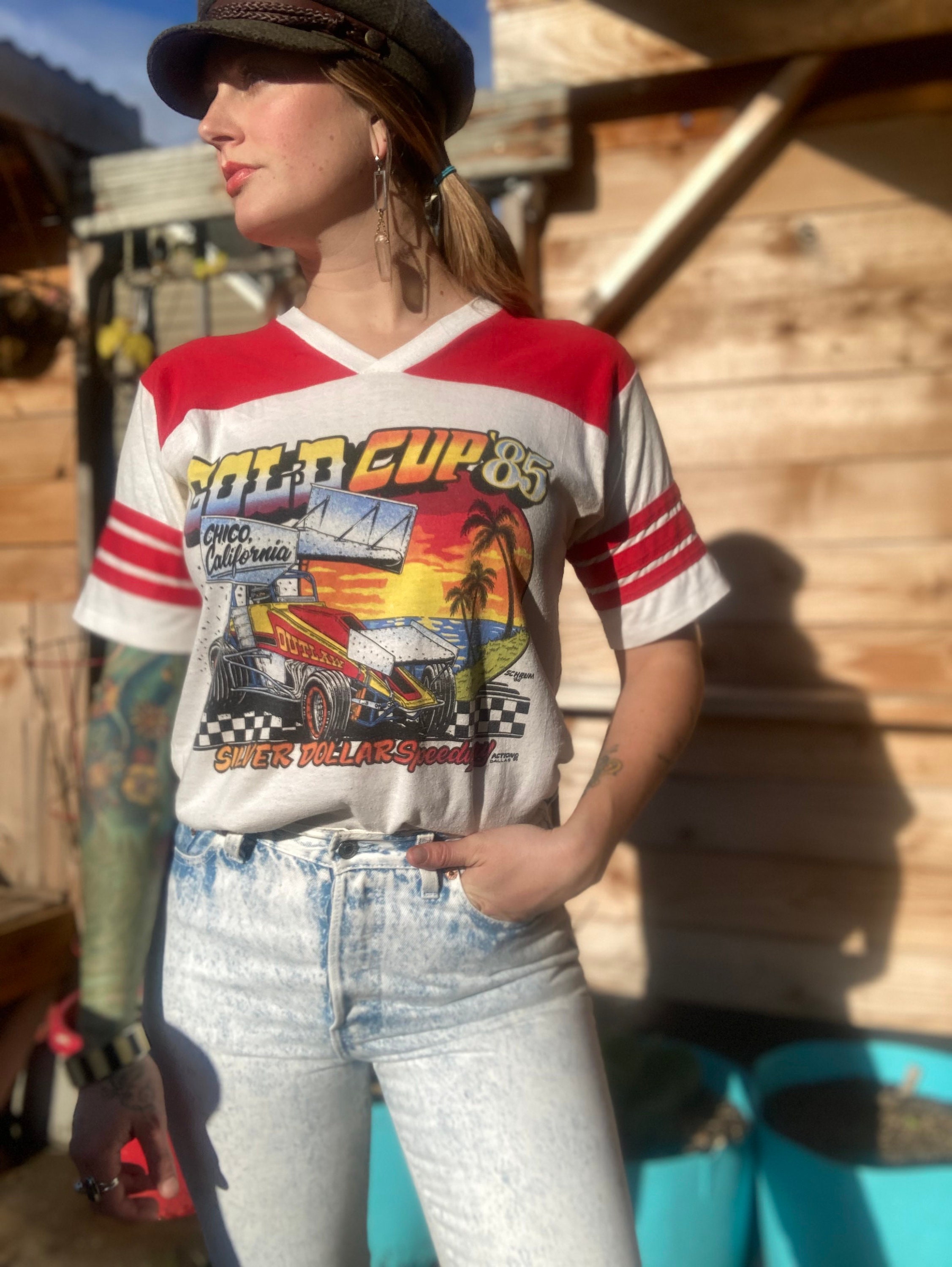 1985 GOLD CUP Jersey Tee. Chico 