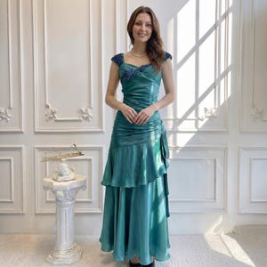 green emerald velvet dress Whimsigoth Glitter Fairy Dress  Masha&Jlynn
