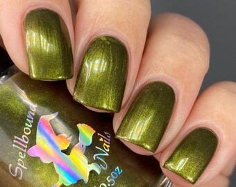 Bugged - Green Pearlescent Multichrome Nail Polish