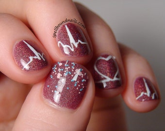 All My Love - glitter topper indie nail polish