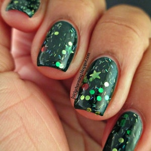 Happy Christmas To All - Custom Christmas Holiday Nail Polish