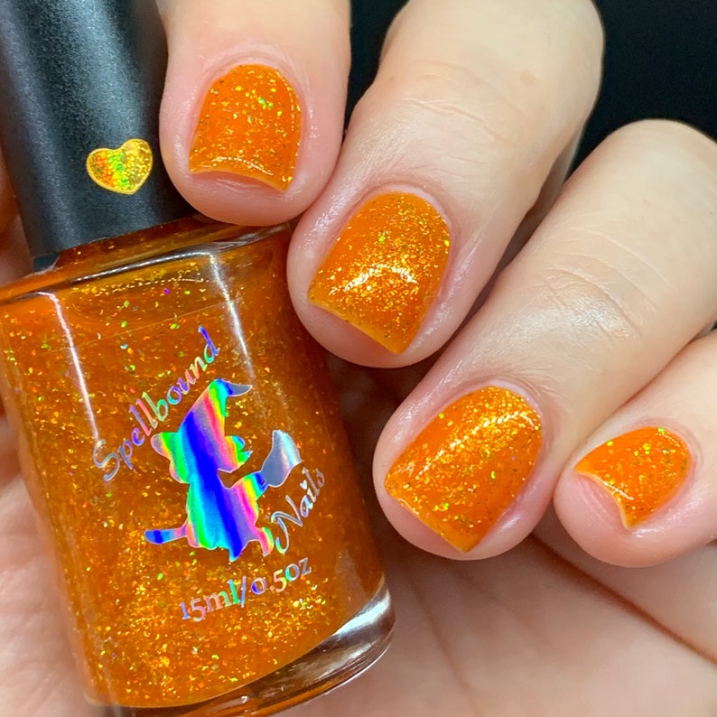 Apollo Greek Gods and Goddesses orange Jelly Nail Polish Etsy