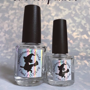 Airy Berry Sky Blue Creme Nail Polish with optional scent image 2