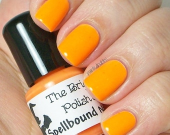Summer Citrus - neon orange creme indie nail polish