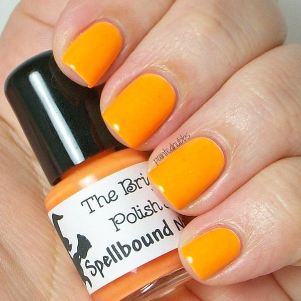 Summer Citrus - Neon Orange Creme Nail Polish