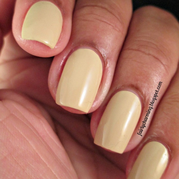 San Pedro Morning - Khaki Yellow Creme Nail Polish