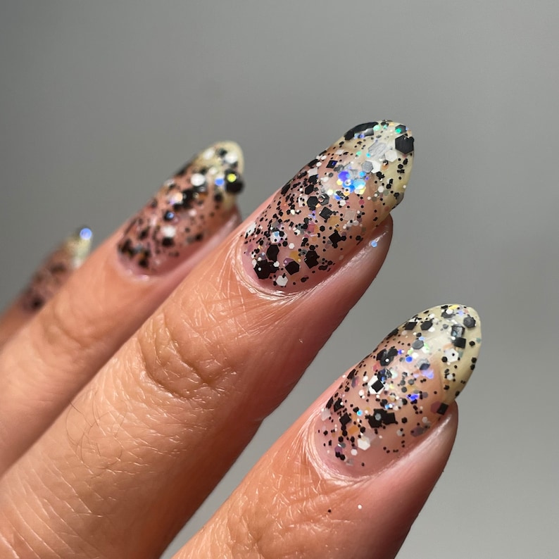 Hades Greek Gods and Goddesses glitter Topper Nail Polish Etsy