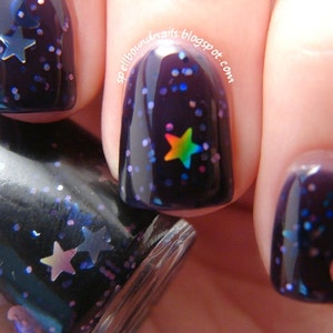 Purple jelly indie nail polish | Spellbound Nails Be-Witching