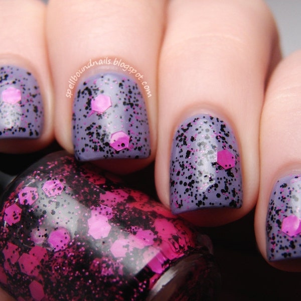 Pretty in Punk Custom Glitter Nail Polish