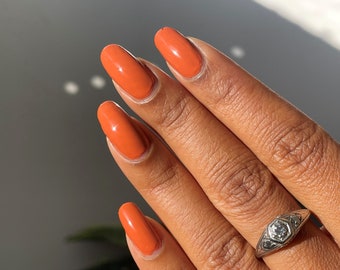 Esmalte de uñas indie en crema naranja quemado - Spellbound Nails Pumpkin Patch