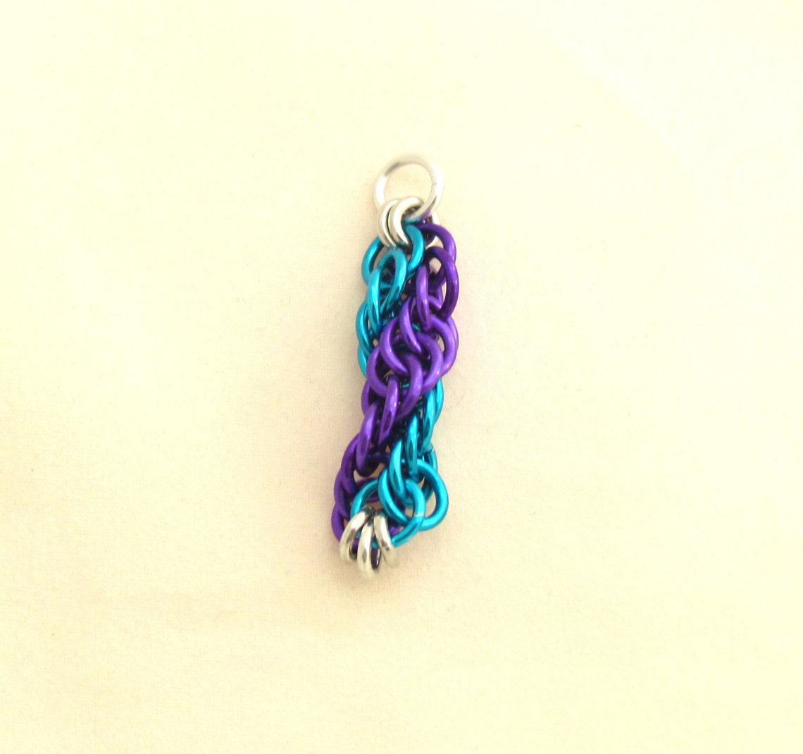 Science Pendant DNA Pendant Chain Maille Pendant Science - Etsy