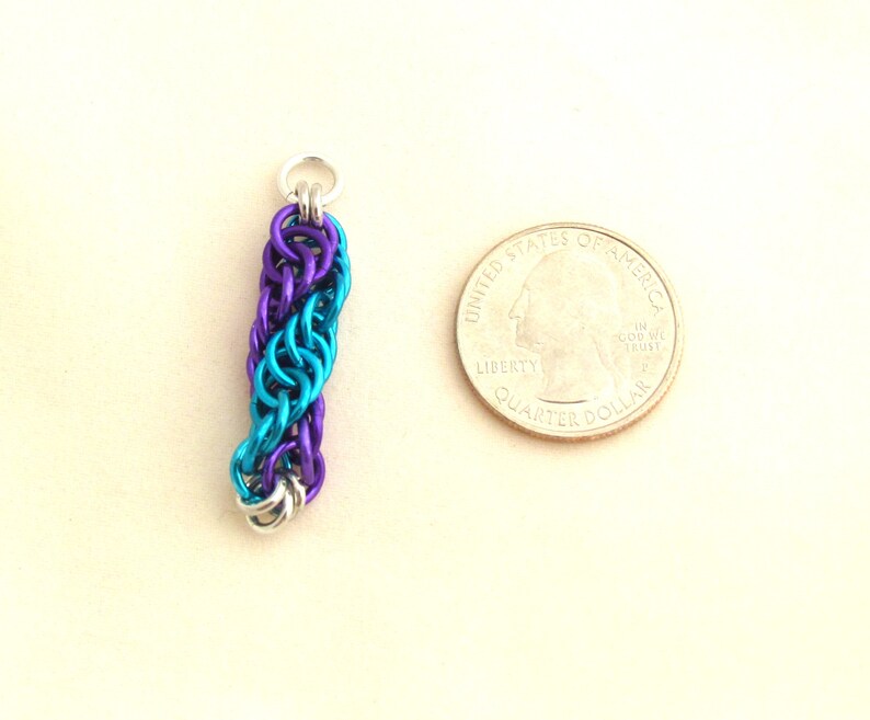 Science Pendant DNA Pendant Chain Maille Pendant Science - Etsy