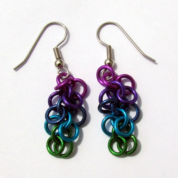CHAIN MAIL EARRINGS
