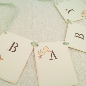 Baby Banner-Duck Baby Shower Banner-Baby Shower Decorations-Baby Shower Garland-Nursery Decorations-Gender Neutral Banner