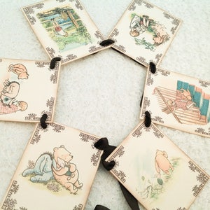 Classic Pooh Banners and Signs-Pooh Garland-Pooh Decorations-Pooh Birthday Party Decorations