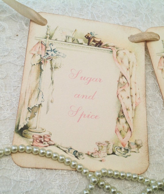 Sugar And Spice Banner Baby Shower Banners Signs Etsy