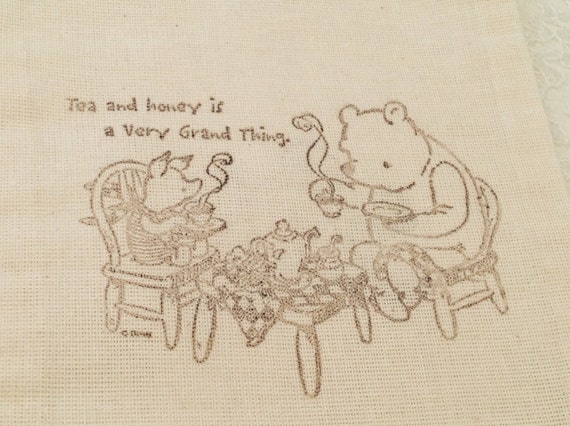 winnie the pooh muslin
