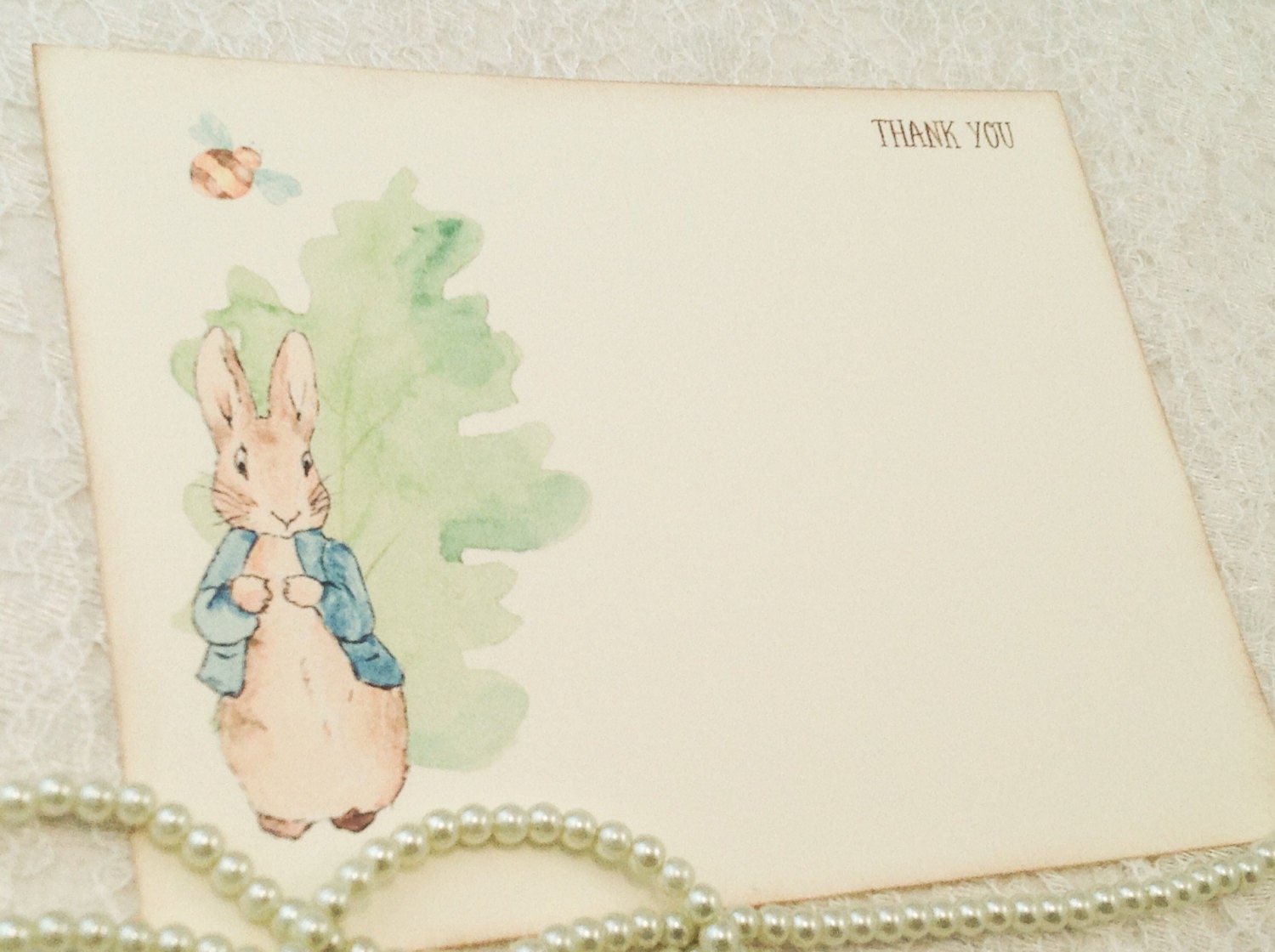 Peter Rabbit Thank You Note Cards-thank You Card and Note Card Sets ...