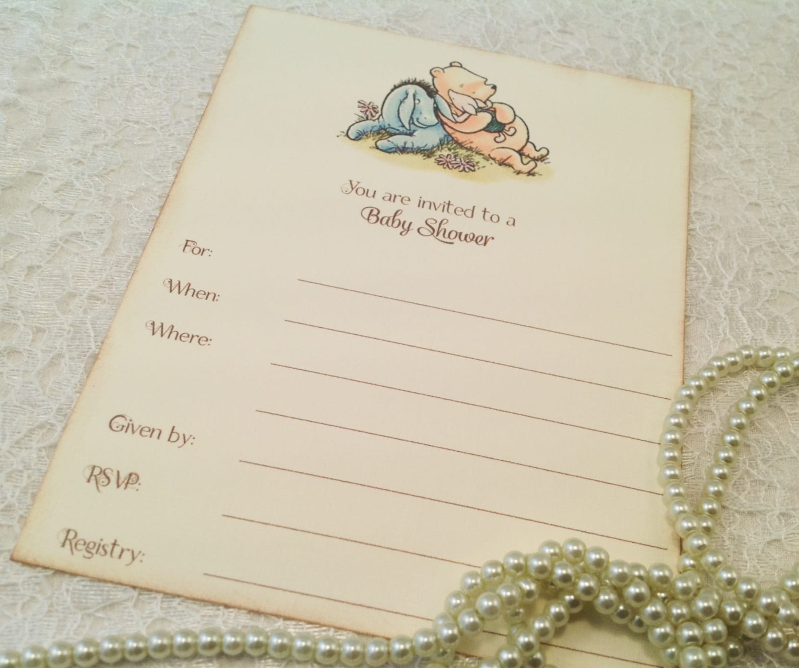How To Fill Out Baby Shower Invitations