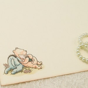 Thank You Notes Cards Classic Pooh Stationery Sets-Set of 10