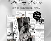 Wedding Binder Templates, Canva Editable, 800+ Pages (Digital Download)