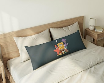 Sponge Buddy Cartoon Body Pillow | TV Characters Beach Scene