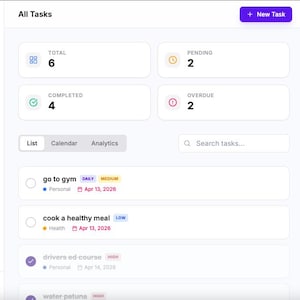 Daily Task Tracker & Logger HTML App | Printable Productivity Tool | Habit Tracker | To Do Planner | Self Hosted Web App | Digital Download