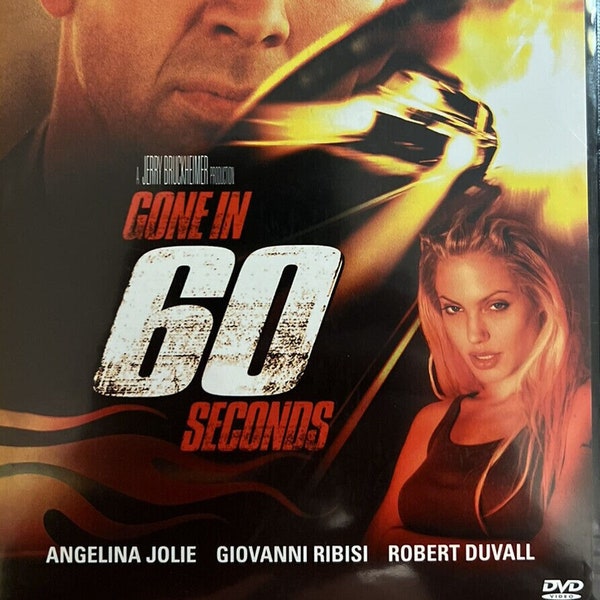 Gone in 60 Seconds (DVD, 2000) Like New