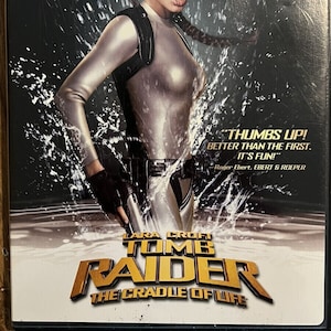 Lara Croft Tomb Raider: The Cradle of Life (DVD, 2003, Full Frame) Like New