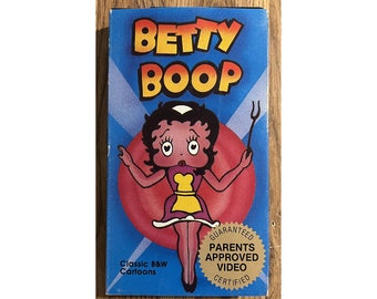 Betty Boop and Other Cartoon Classics - (VHS, 1986) PA-1017