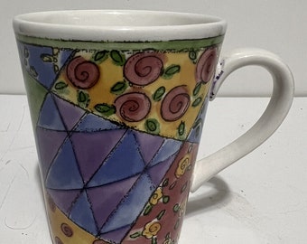 Taza de té y café de 10 oz con merengue de limón de Sango Sweet Shoppe n.° 3023, vintage de los años 90