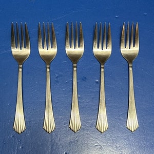 5 Retroneu Hermes Salad Forks 18-8 Stainless Steel Korea